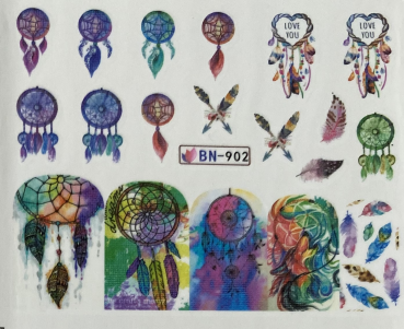 Nail Art Sticker Wassertransfer 902