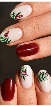 Autocollant Nail Art Noël