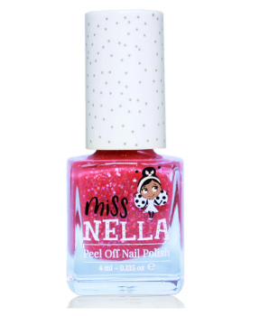 Miss Nella Kindernagellack Pink Glitzer