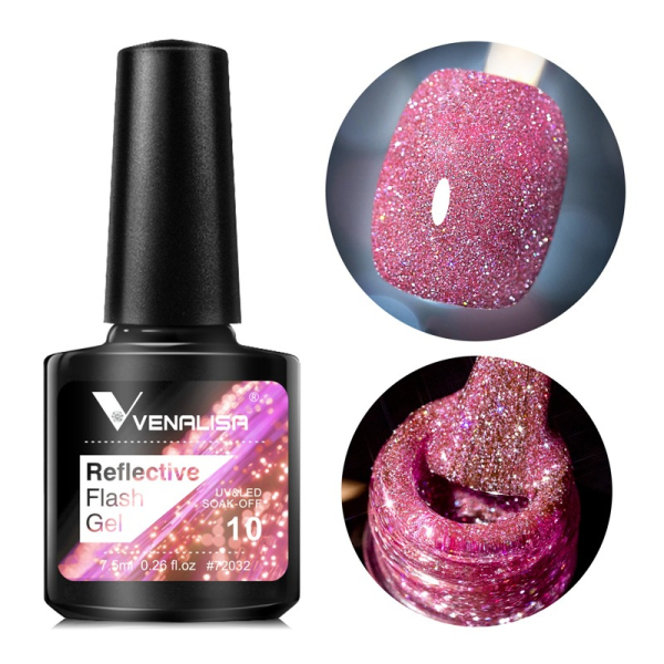 Disco Gel Neon Candy Rosa Nagel