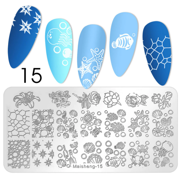 Nail Art Stamping Maisheng 15