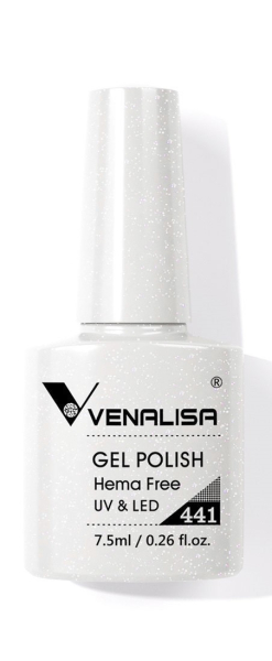 Venalisa Gellack Weiss Glitzer