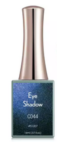 Gellack Eyeshadow Tiefblau Glitzer