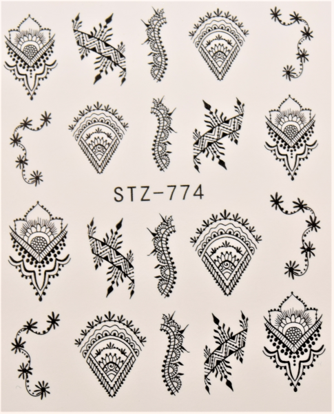 Nail Art Sticker Wassertransfer 774