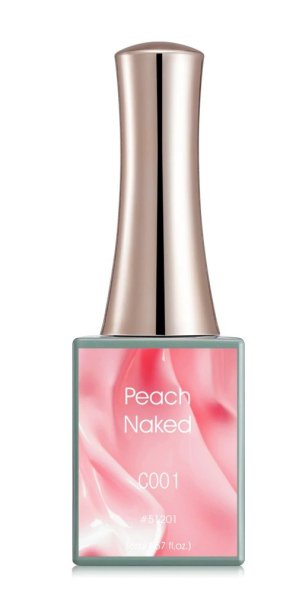 Gellack Peach Naked C001 UV/LED