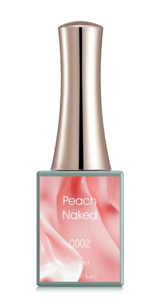 Gellack Peach Naked C002 UV/LED