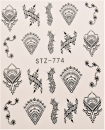 Nail Art Sticker Wassertransfer 774